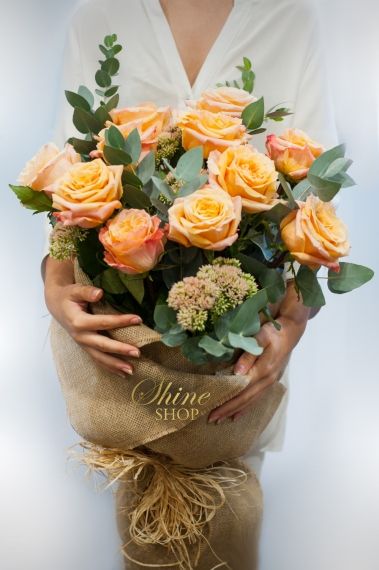 свеж букет от рози