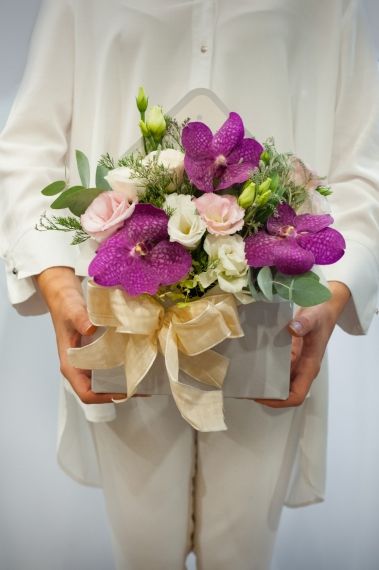 интересен плик с орхидеи